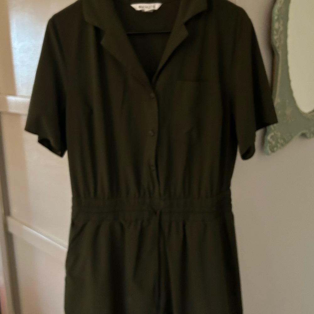 Athleta Olive Green Jumpsuit